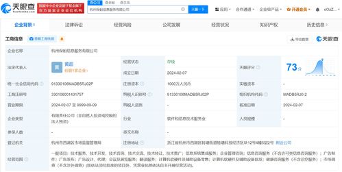 螞蟻集團成立保螞信息服務公司，拓展信息系統集成服務新版圖